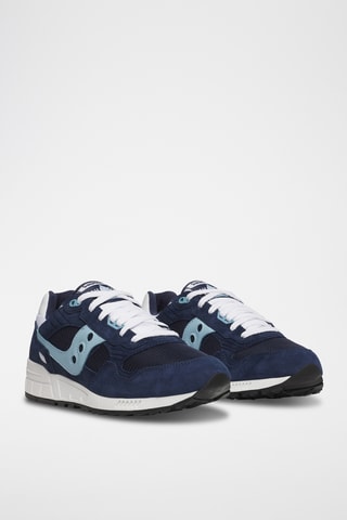 Leren Sneakers Shadow 5000 - Marineblauw en Wit