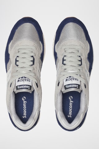 Leren Sneakers Shadow 5000 - Grijs en Marineblauw