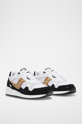 Leren Sneakers Shadow 5000 - Wit en Zwart