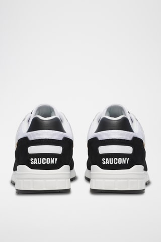 Leren Sneakers Shadow 5000 - Wit en Zwart