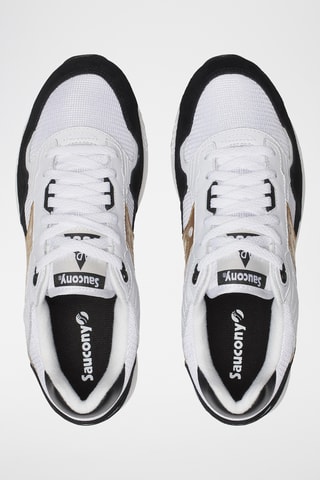 Leren Sneakers Shadow 5000 - Wit en Zwart