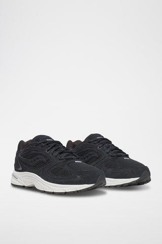 Nubuck Sneakers Grid Jazz 9 - Zwart