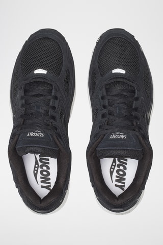 Nubuck Sneakers Grid Jazz 9 - Zwart