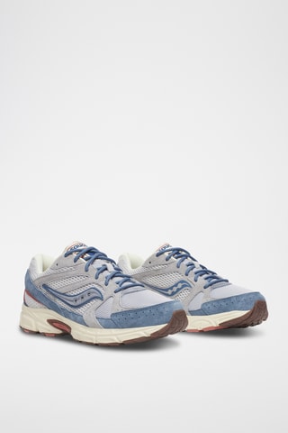 Nubuck Sneakers Ride Millennium - Donkergrijs en Marineblauw