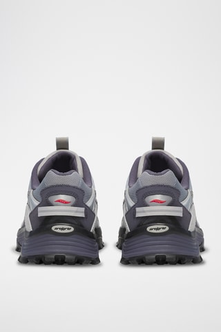 Sneakers Grid Aura X - Lichtgrijs en Zilverkleurig