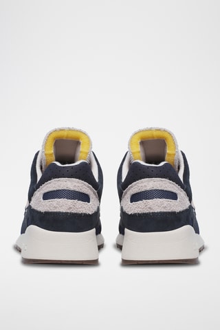 Nubuck Sneakers Shadow 6000 - Marineblauw en Ecru