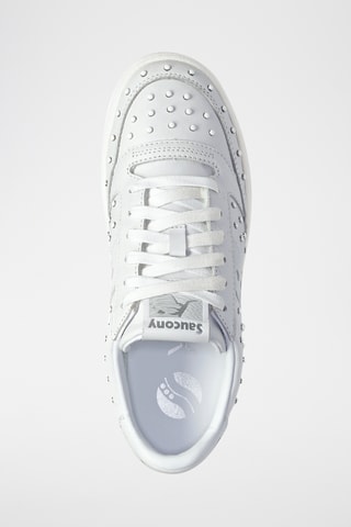 Leren Sneakers Jazz Court - Wit