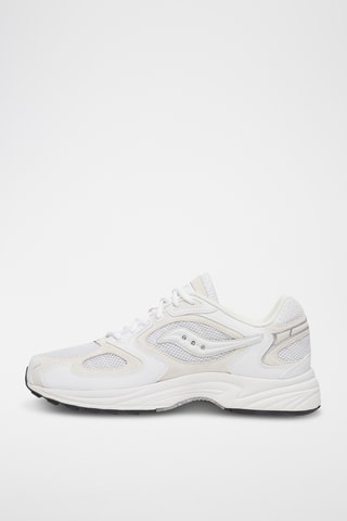 Nubuck Sneakers Grid Jazz 9 - Ecru