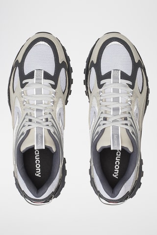 Sneakers Grid Aura X - Wit en Lichtgrjis