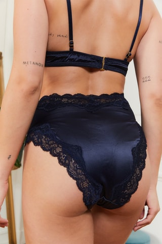 Cueca Lou Azul-marinho