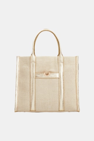 Leren Handtas Arimi - Beige