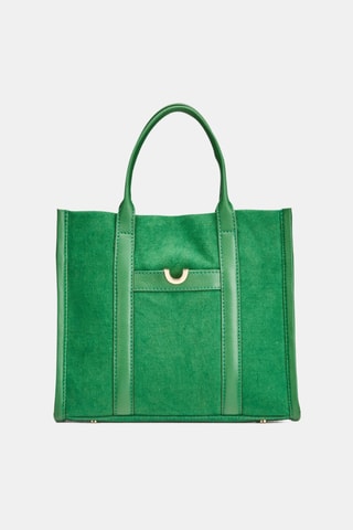 Leren Handtas Arimi - Groen