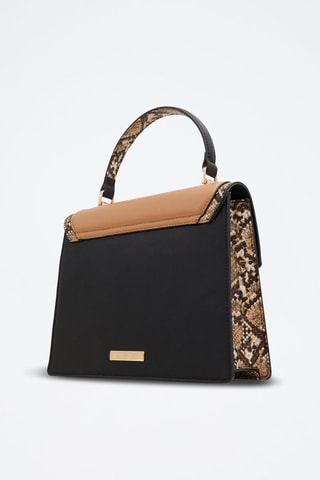 Handtas Topworth - Camel en Zwart