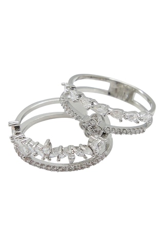 2 Ringen Rylen - Zilverkleurig