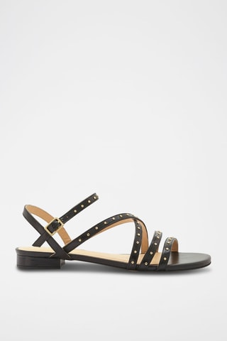 Leren Sandalen Zomini Zwart