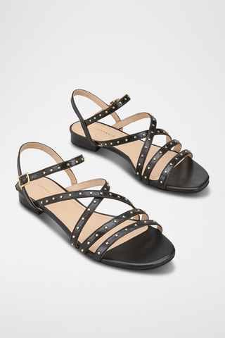 Leren Sandalen Zomini Zwart
