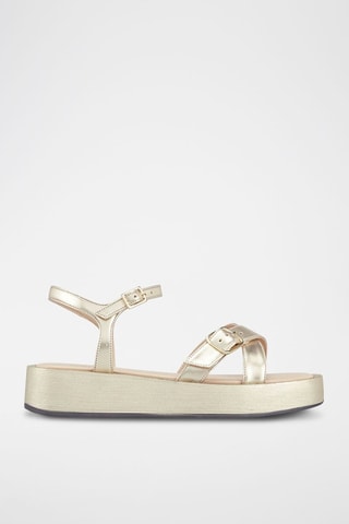 Platformsandalen Onia Zilverkleurig