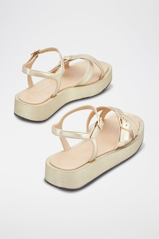 Platformsandalen Onia Zilverkleurig