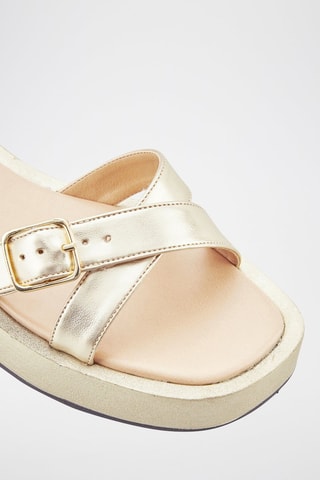 Platformsandalen Onia Zilverkleurig