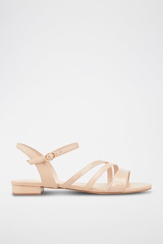 Leren Sandalen Zedini - Nude