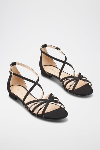 Lakleren Sandalen Zamina - Zwart