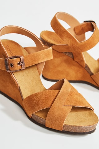 Nubuck Sandalen Cécile - Bruin