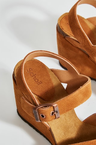 Nubuck Sandalen Cécile - Bruin