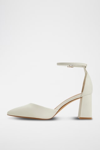 Leren Pumps Jan - Wit