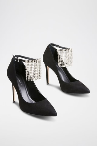 Décolleté in pelle Owen - Nero