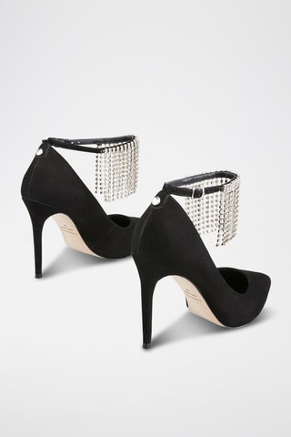 Décolleté in pelle Owen - Nero