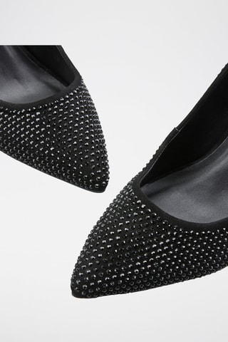 Décolleté in pelle di capra Opala - Nero