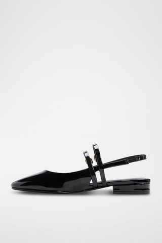 Gelakte Mary Janes Luucia - Zwart