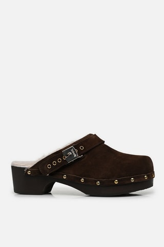 Nubuck Clogs - Bruin