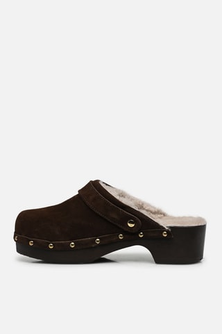 Nubuck Clogs - Bruin