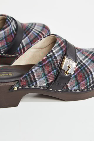 Leren Clogs Pescura - Grijs en Zwart