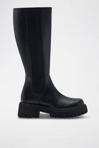 Leren Laarzen Delila - Zwart