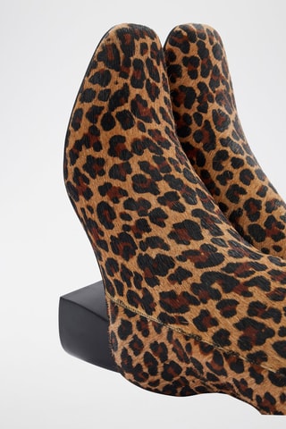 Stivaletti in pelle di vitello Kayea - Marrone