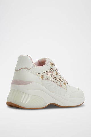 Platform Sneakers Enzie - Wit