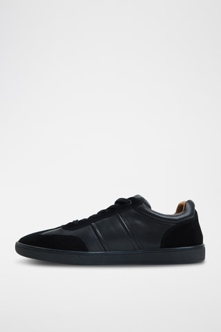 Leren Sneakers Langston - Zwart