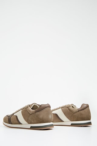 Sneakers in pelle Carpazo - Taupe