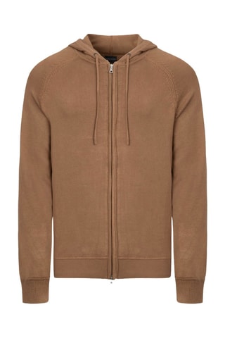 Gilet à capuche - Camel