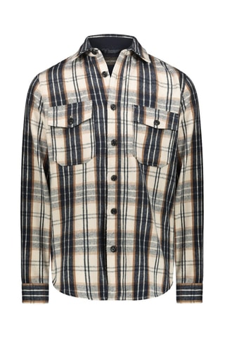 Surchemise oversize - Bleu marine