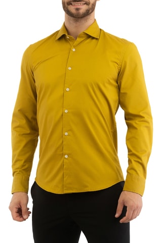 Chemise - Jaune moutarde