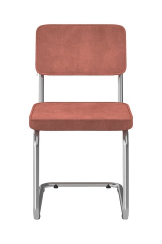 4 sedie Naya - 44 x 79 x 52 cm - Rivestimento in velluto