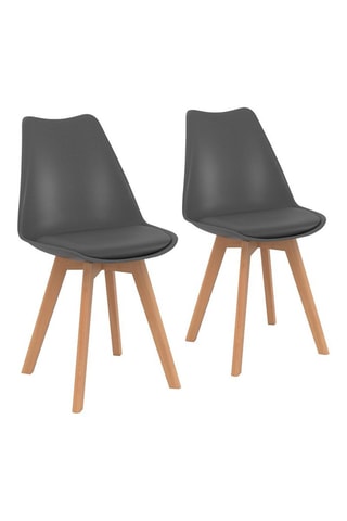 2 sedie Nordia - 46 x 51 x 79,5 cm