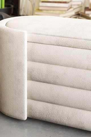 Banc-coffre Rosa - Ecru