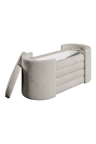 Banc-coffre Rosa - Ecru