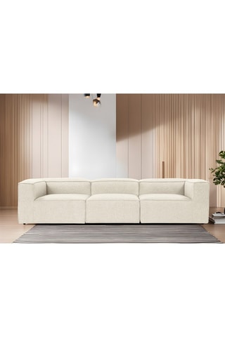 Canapé Fora 3 - Ecru - 3 places