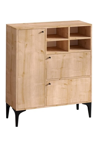 Meuble de rangement 3 portes - 100 x 35 x 125 cm