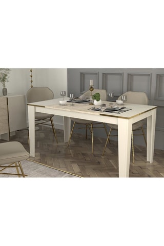 Table à manger Veyron - 145 x 76,2 x 85 cm